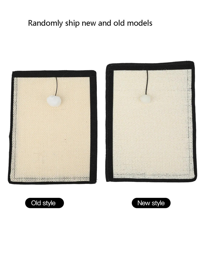 1 бр. Сизалова възглавница за котешка драскотина Подложка за защита на дивана Сизален крак за маса Котешка драскотина Дъска