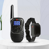 300M koera haukumisvastane kaelarihm, laetav haukumisvastane treeningkaelarihm puldiga haukumata kaelarihmaga 4 treeningrežiimi koerte treenimistarbed