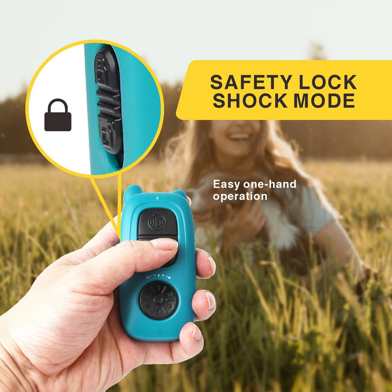 400M kaugjuhtimispuldiga koerte põrutusrihm Laetav haukumisvastane koera kaelarihm elektrišoki treenimine lemmikloomade koolitaja kaelarihm veekindel