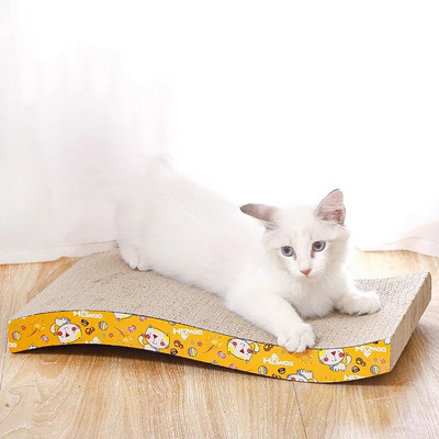 Fából készült macskakaparó kaparó levehető nappali ágy 3 az 1-ben kaparóoszlop macskáknak edzés Csiszoló Karmos játékok Macskakaparós tábla