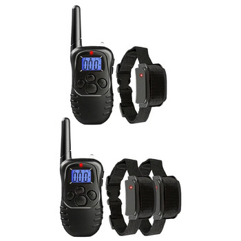 300M Dog Barking Collar Anti-Bark Electric Shock Collar αδιάβροχο 4 Training Modes No Bark Collar Dog Training Supplies