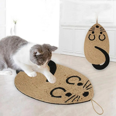 Cat Scratcher Boardtoys Macskakarcoló oszlopos szőnyeg játékágyszőnyeg Karomélező kaparók macskacsiszoláshoz Körömpárna Kisállatbútor szőnyeg