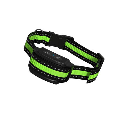 Koerte treenimiskaelarihm haukumisvastane seade USB-laadimisseade, elektriline ultraheli ohutuspeatus, vibratsioonilangus lemmikloomakoertele