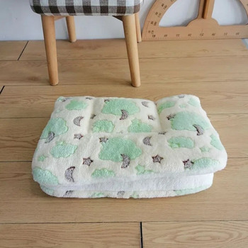 Flannel Pet Mat Σκύλος Κρεβάτι για γάτα Παχύ χαλάκι ύπνου Κουβέρτα για σκύλους για κουτάβι γατάκι Κρεβάτι για κατοικίδια σκύλους για μικρά μεγάλα σκυλιά Χαλί για κατοικίδια
