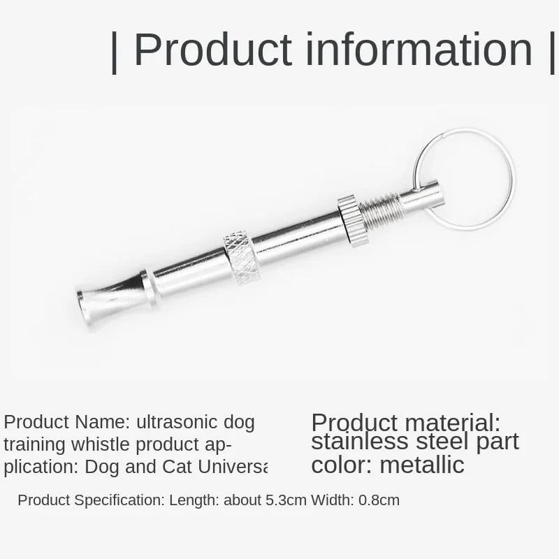 Нова кучешка свирка Обучение за спиране на лаенето Контролен лай за обучение на кучета Възпиращ свирка Консумативи за кучета Аксесоари за кучета