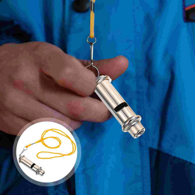 Многофункционален аксесоар за оборудване за гълъби от неръждаема стомана с метална свирка за обучение на птици