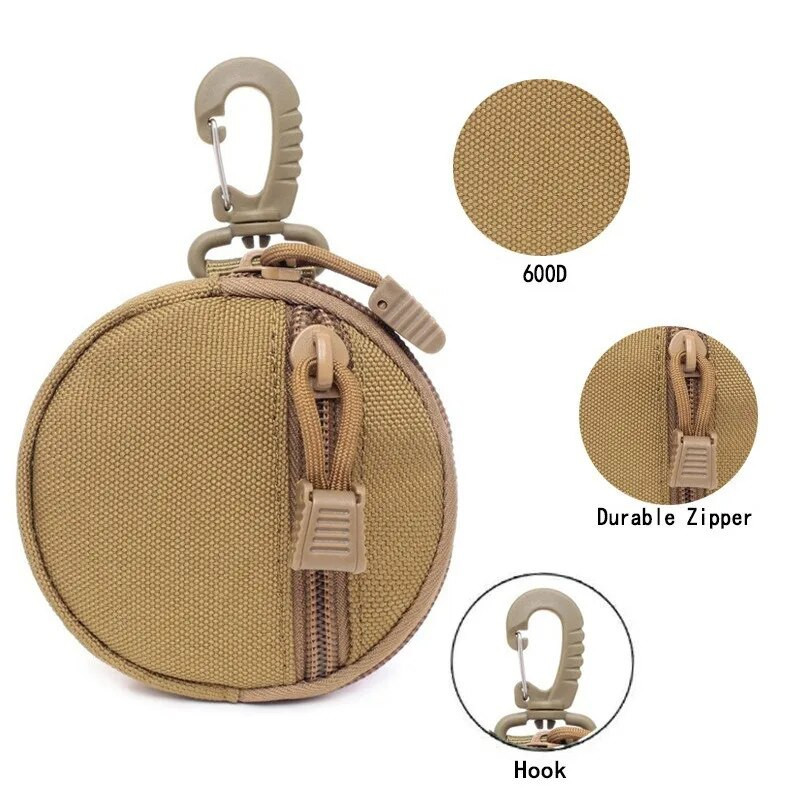 Преносима чанта за лакомства за кучета Тактическа, издръжлива, лека торбичка за храна за домашни любимци с въртящ се карабинер за кученца, консумативи за домашни любимци