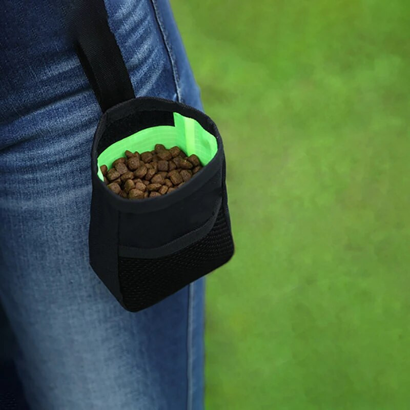 Naujas 1vnt Pet Supplies Outdoor Mini Portable Training Training Kit Šuns užkandžių krepšys