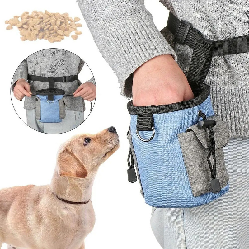 Šuniukų naminių šunų paklusnumo treniruotės skanėstų pašarų jaukų maistas užkandžių maišeliai diržo maišeliai