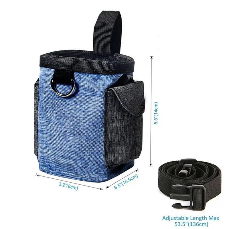 Šuniukų naminių šunų paklusnumo treniruotės skanėstų pašarų jaukų maistas užkandžių maišeliai diržo maišeliai