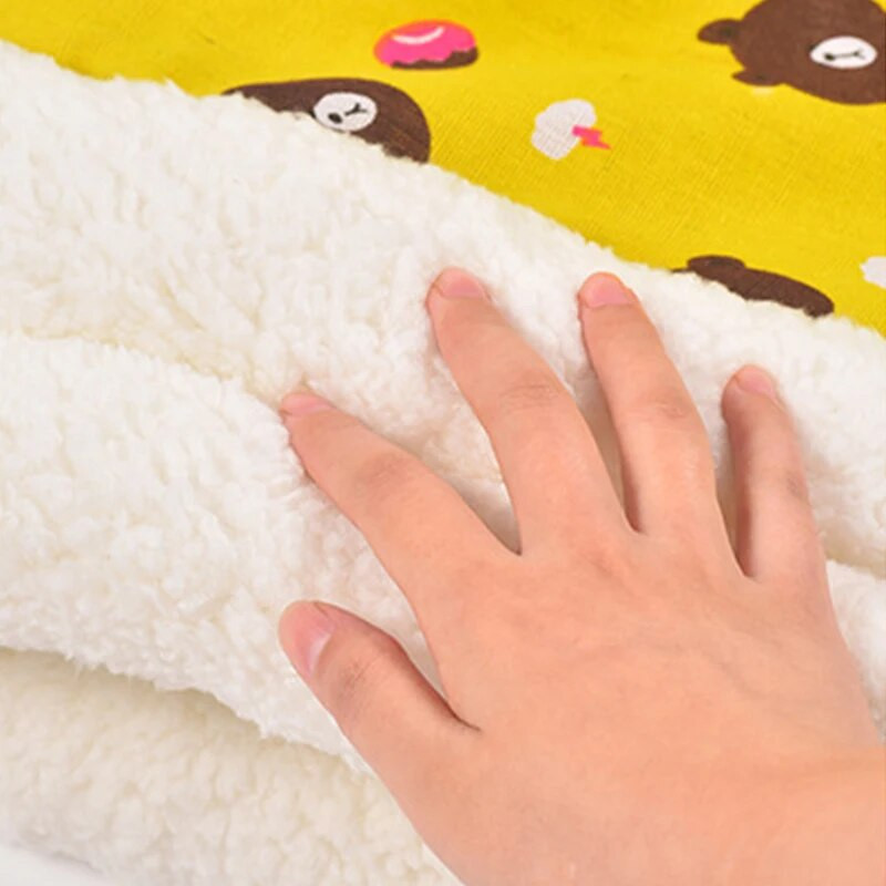 Зимен топъл котешки спален чувал Пухкаво усещане за удебеляване на домашен любимец тип джобен тип юрган легло коте кученце меко удобно гнездо консумативи за домашни любимци