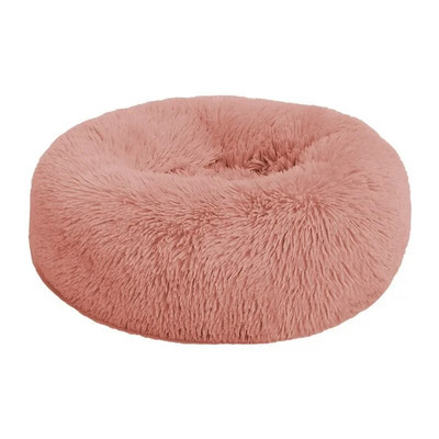 Cat Nest Στρογγυλό βελούδινο μαλακό χαλάκι Fluffy Kennel Στρογγυλό χειμωνιάτικο ζεστό χαλάκι για μικρά σκυλιά Γάτες Nest Warming κρεβάτι ύπνου για κατοικίδια προμήθειες