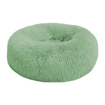 Cat Nest Στρογγυλό βελούδινο μαλακό χαλάκι Fluffy Kennel Στρογγυλό χειμωνιάτικο ζεστό χαλάκι για μικρά σκυλιά Γάτες Nest Warming κρεβάτι ύπνου για κατοικίδια προμήθειες