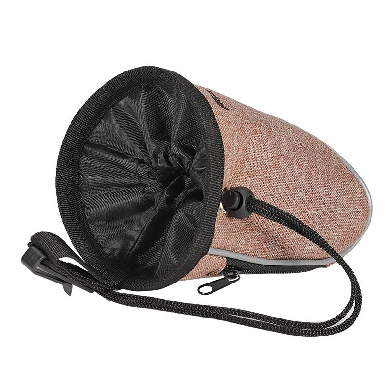 Lauke nešiojamas šunų dresavimo krepšys Nešiojamas dresuojamas šunų užkandžių krepšys naminiams gyvūnėliams Atsparus dilimui talpa Šuniukų gaminiai Wa