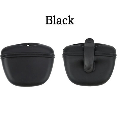 Silikoninis šunų skanėstų krepšys naminiams gyvūnėliams nešiojamas šunų dresūros juosmens krepšys lauko tiektuvas šuniukų užkandžių maišelis Maisto apdovanojimų laikymo krepšys naminių gyvūnėlių reikmenys