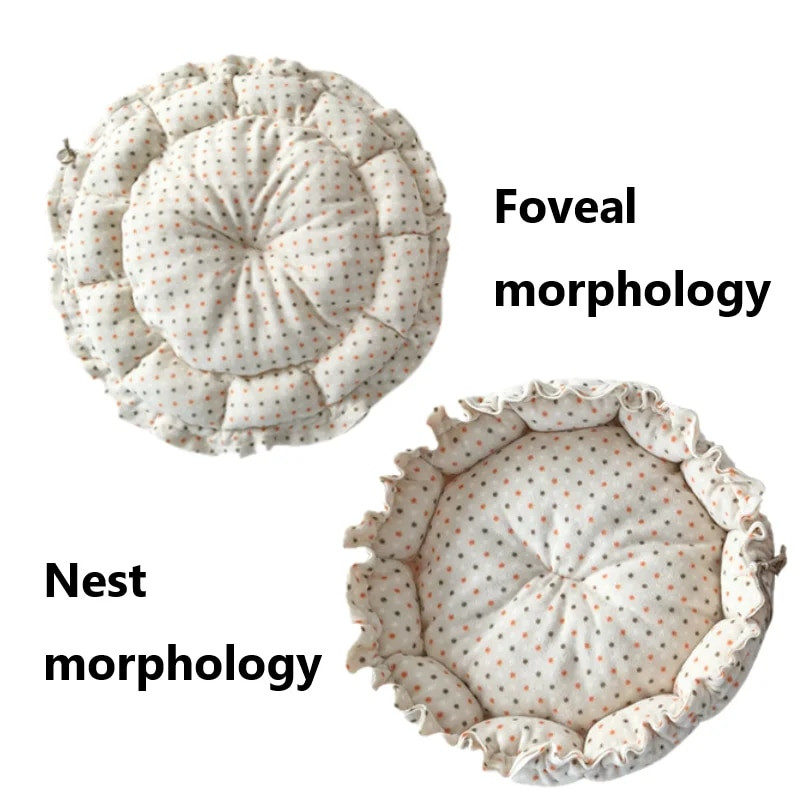 Creative Soft Warm Pet Bed Nest Dual-Use Adjustable Drawstring Pet Nest Bed Pet Cushion for Cats Puppies Pet Supplies