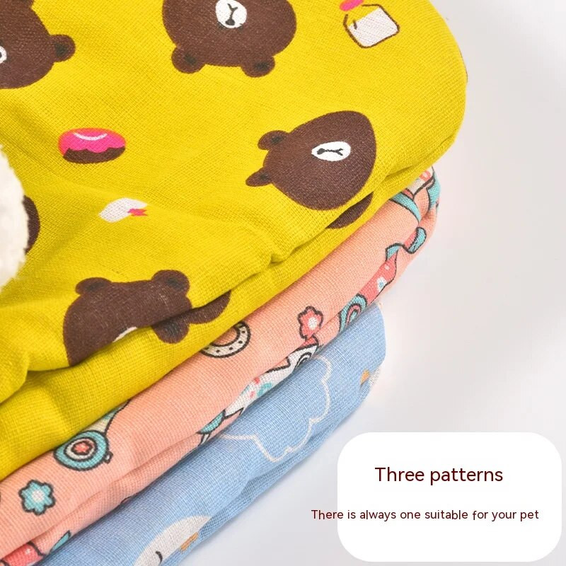 Агнешки плюшен удебелен джоб Нов зимен ленен спален чувал Cat Nest Cat Sleeping Bag Cartoon Sleeping Bag Cat Nest Winter Limited