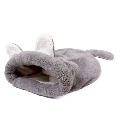 Ζεστό Coral Fleece Γάτα υπνόσακος Κρεβάτι για κουτάβι μικρό σκύλο κατοικίδιο άτριχο χαλάκι γάτας Κρεβάτι ρείθρων Μαλακό ζεστό κρεβάτι ύπνου Προϊόν για κατοικίδια