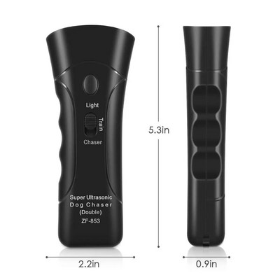 Dog Repeller Repellents Dogs Ultrasonic Bark Deterrents Εκπαιδευτικός εξοπλισμός Anti Barking Stop Bark Deterrents Φακός Led