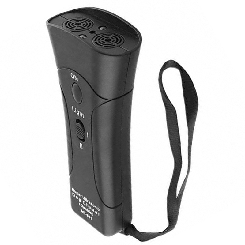 Преносимо ултразвуково устройство за трениране на кучета Устройство за възпиране на кучета/Устройства за контрол на лаенето на кучета Инструмент за обучение Stop Barking Sonic Dog Repeller