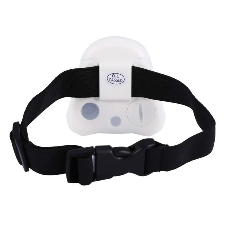 Állítható ultrahangos ugatásgátló nyakörv, vízálló, ugatásgátló nyakörv kis házi kedvencek kiképző eszközének gombcsatolója számára