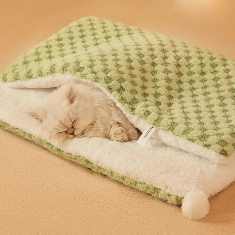 Универсално одеяло за спане за домашни любимци, одеяло за котки и кучета, трислойна постелка, развъдник, аксесоари за котки, есен и зима