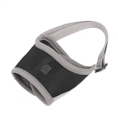 Šuns burnos dangtelis Reguliuojamas kvėpuojantis tinklinis šuns šuniuko snukis naminių gyvūnėlių veido apsaugos priemonės naminiams gyvūnėliams