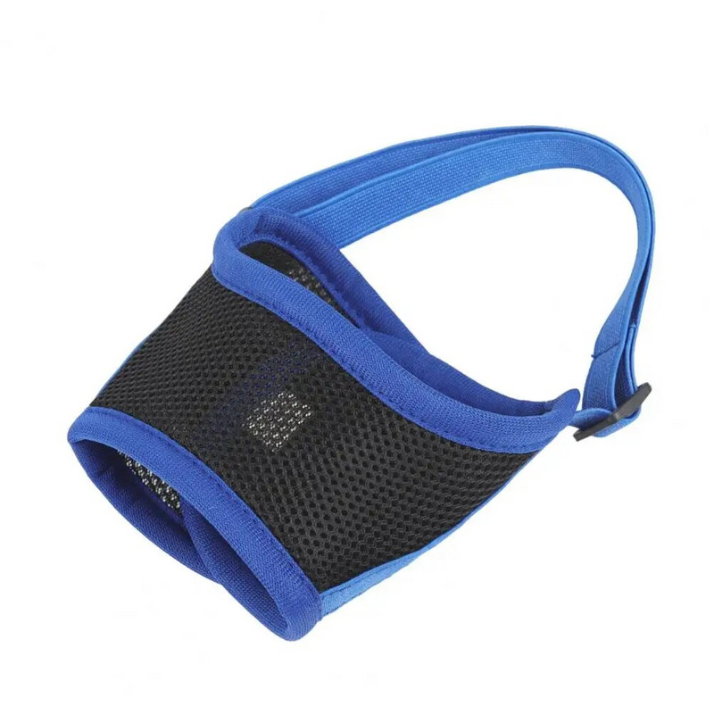 Šuns burnos dangtelis Reguliuojamas kvėpuojantis tinklinis šuns šuniuko snukis naminių gyvūnėlių veido apsaugos priemonės naminiams gyvūnėliams