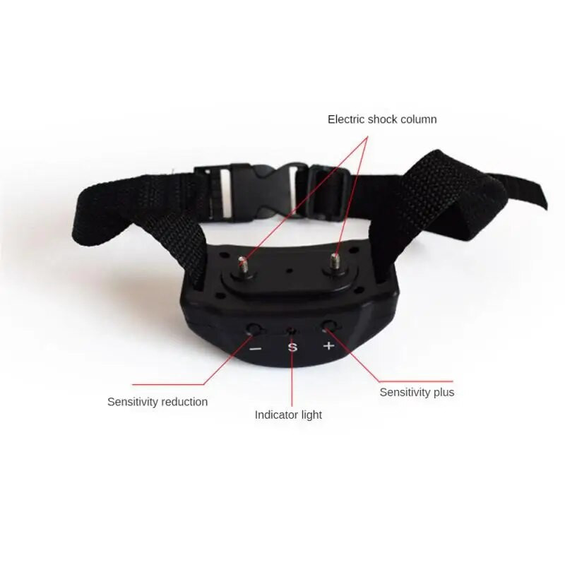 Ugatásgátló kiképző nyakörv kutyaugatásgátló nyakörv Automatikus ugatásgátló nyakörv kutyakiképző elektromos sokk ugatás megállítása kisállat kellékek
