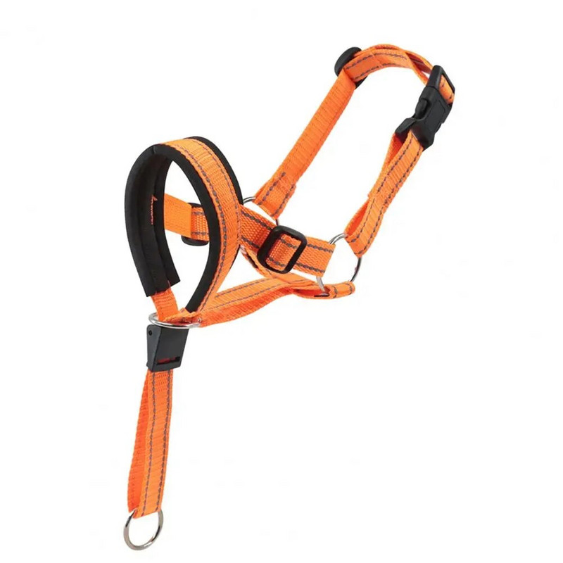 Kutyakötőfék Halti edzőfej nyakörv csat rögzítő állítható harapásgátló gyorskioldó légáteresztő kutyaszájvédő kutya kellékek