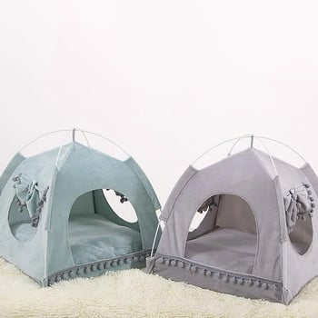 Γλυκό Πριγκίπισσα Γάτα Κρεβάτι Πτυσσόμενο Γάτες Σκηνές Σπίτι Σκηνής Κρεβάτι Γατάκι Σκύλος Καλάθι Κρεβάτια Χαριτωμένα Σπίτια για Γάτες Σπίτι Μαξιλάρι Προϊόντα ρείθρων για κατοικίδια