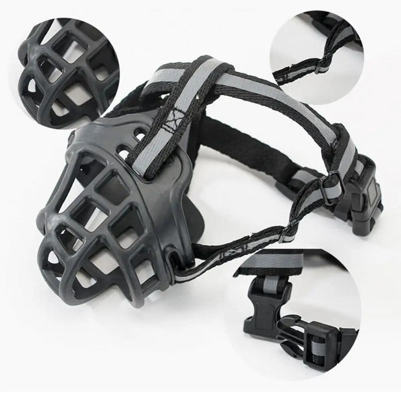 Koerte koonud Kantavad hammustusevastased söömisvastased kutsika suukatted kummist hingavad koerad haukumisvastane koon Näokaitse lemmikloomatarbed