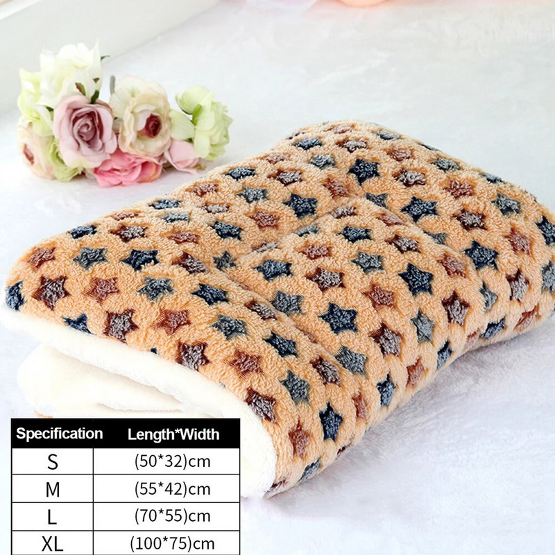 Легло за кучета Възглавница за домашни любимци Одеяло Мека поларена възглавница за котка Кученце Чихуахуа Подложка за диван Подложка за малки големи кучета