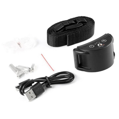 Lemmikloomakaelarihm elektriline koerte treenimiskaelarihm Reguleeritav haukumisvastane kaelarihm väikese koera 30S automaatne lähtestamine USB laadimisega koeratreener PD258-S