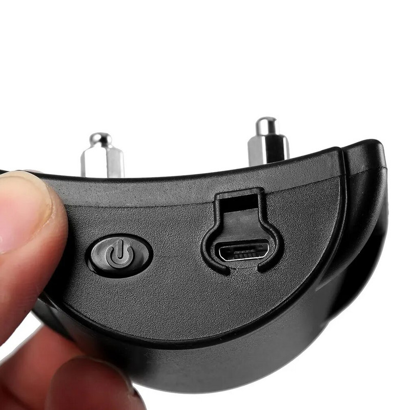 Lemmikloomakaelarihm elektriline koerte treenimiskaelarihm Reguleeritav haukumisvastane kaelarihm väikese koera 30S automaatne lähtestamine USB laadimisega koeratreener PD258-S