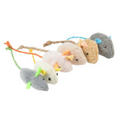 3 τεμ/παρτίδα Mix Pet Toy Catnip Mice Cats Toys Fun βελούδινο ποντίκι για γάτα Παιχνίδι για γατάκι βελούδινο ποντίκι