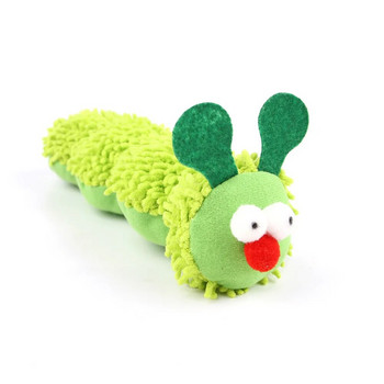 Играчки за дъвчене на котки Caterpillar Catnip Molar Toy Silvervine Cat Teaser Interaction Toy Clean Mouth Kitten Toy Аксесоари за домашни любимци