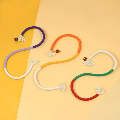 Cat Toys Interactive Molar Cotton Rope Toys Silvervine Cat Teaser Παιχνίδι Clean Mouth Kitten Play Toy Pet Supplies Αξεσουάρ