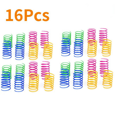 Kitten Coil Spiral Springs Cat Toys Interactive Gauge Cat Spring Toy Colorful Springs Cat Pet Toy Pet Προϊόντα