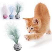 Cat Toy Star Ball Plus plunksnų EVA medžiaga Lengvos putplasčio kamuoliuko mėtymas Juokingas žaislas Žvaigždės tekstūros rutulinis plunksnų žaislas šunų katės reikmenims