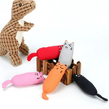 Rustle Sound Catnip Toy Cats Προϊόν για κατοικίδια Χαριτωμένα παιχνίδια για γάτες για γατάκια Τρίξιμο δόντια γάτας Λούτρινο παιχνίδι Μαξιλάρι αντίχειρα Αξεσουάρ για κατοικίδια