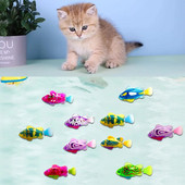Παιχνίδι Pet Cat Toy LED Διαδραστικό ρομπότ κολύμβησης Παιχνίδι ψαριών για γάτα Λαμπερό ηλεκτρικό παιχνίδι ψαριών για τόνωση των ενστίκτων κυνηγού του κατοικίδιου