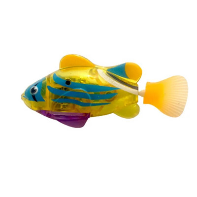 Παιχνίδι Pet Cat Toy LED Διαδραστικό ρομπότ κολύμβησης Παιχνίδι ψαριών για γάτα Λαμπερό ηλεκτρικό παιχνίδι ψαριών για τόνωση των ενστίκτων κυνηγού του κατοικίδιου