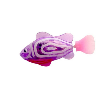 Παιχνίδι Pet Cat Toy LED Διαδραστικό ρομπότ κολύμβησης Παιχνίδι ψαριών για γάτα Λαμπερό ηλεκτρικό παιχνίδι ψαριών για τόνωση των ενστίκτων κυνηγού του κατοικίδιου