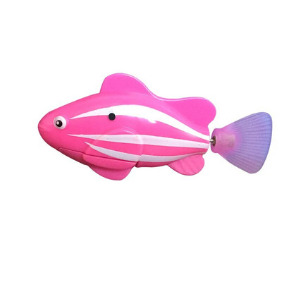 Παιχνίδι Pet Cat Toy LED Διαδραστικό ρομπότ κολύμβησης Παιχνίδι ψαριών για γάτα Λαμπερό ηλεκτρικό παιχνίδι ψαριών για τόνωση των ενστίκτων κυνηγού του κατοικίδιου