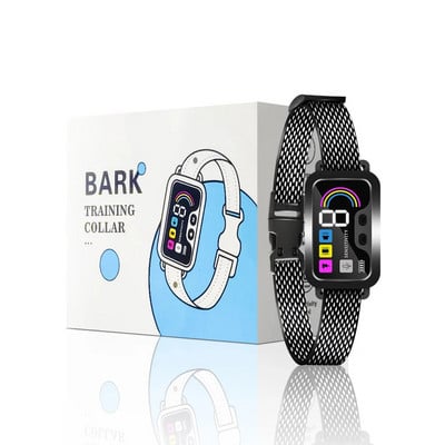 2024. aasta uus nutikas koera haukumise kaelarihm, nutikas haukumisvastane treeningkaelarihm reguleeritava piiksu vibratsioonišoki ja tundlikkusega