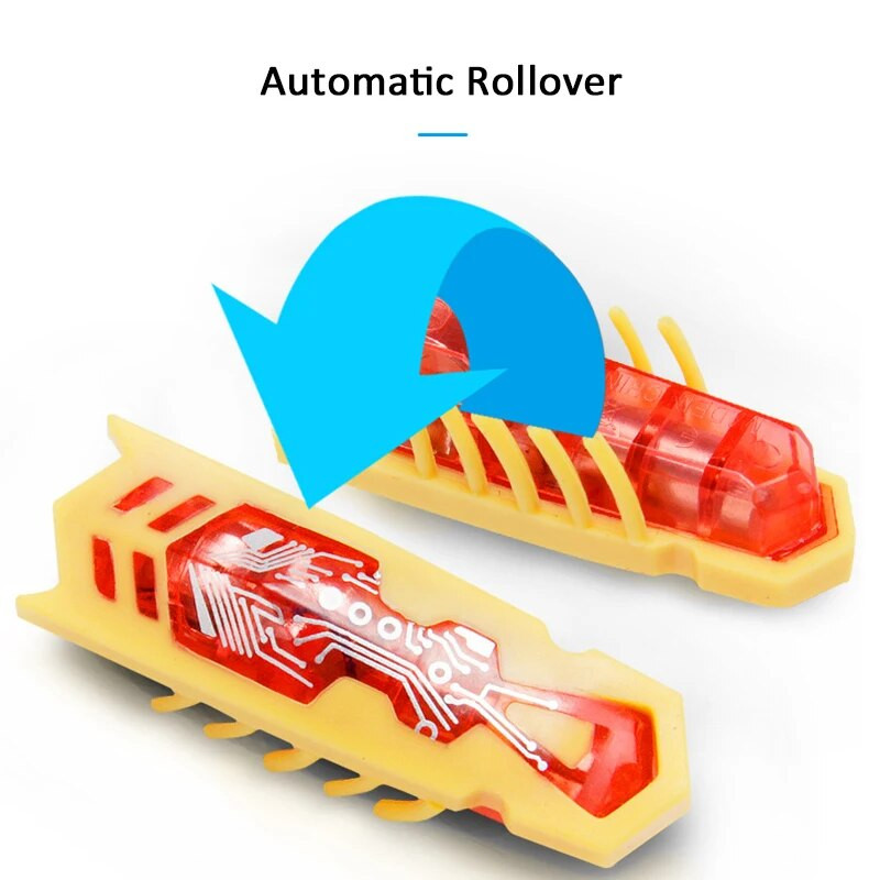 Mini elektromos poloska kisállat kutya macska játék Interaktív aranyos katicabogár bogár állat alakú macskajátékok sétáló rovar macska játék kellékek