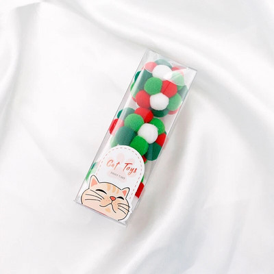 DIY βελούδινη μπάλα για γάτα Παιχνίδι Rainbow Bell Ball Προμήθειες για κατοικίδια Σίγαση μπάλα γάτες Παιχνίδια Μπάλα Catnip Διαδραστική μπάλα για γάτα Παιχνίδι για γάτα Λούτρινα πράγματα για γάτες