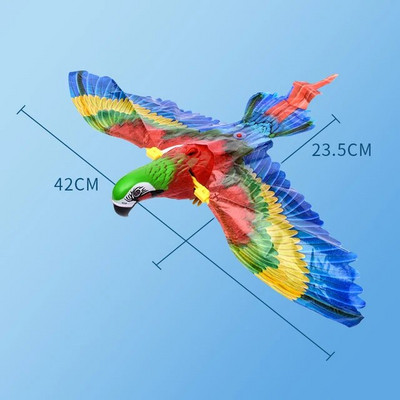 Προσομοίωση Bird Cat Toy Funny Self-hey Hanging Door Automatic Scratch Rope Cat Stick Eagle Cat Interactive Toy Cat Supplies
