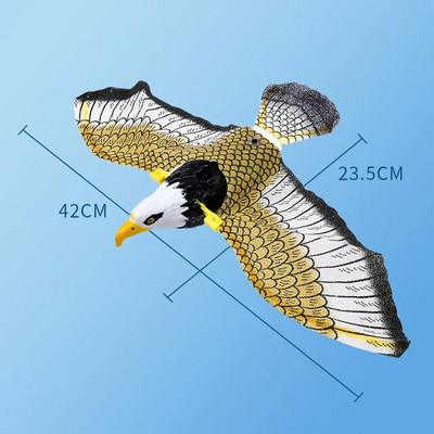 Προσομοίωση Bird Cat Toy Funny Self-hey Hanging Door Automatic Scratch Rope Cat Stick Eagle Cat Interactive Toy Cat Supplies